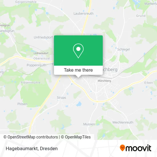 Карта Hagebaumarkt