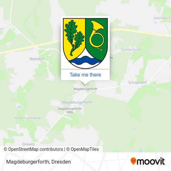 Magdeburgerforth map