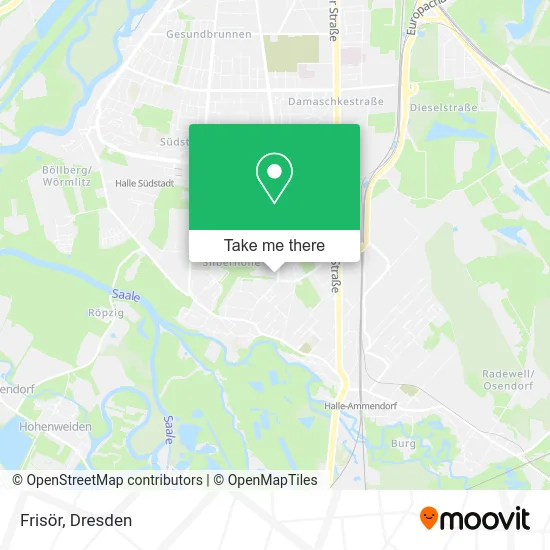 Карта Frisör