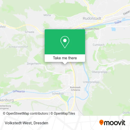 Карта Volkstedt-West