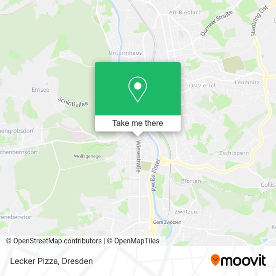 Карта Lecker Pizza
