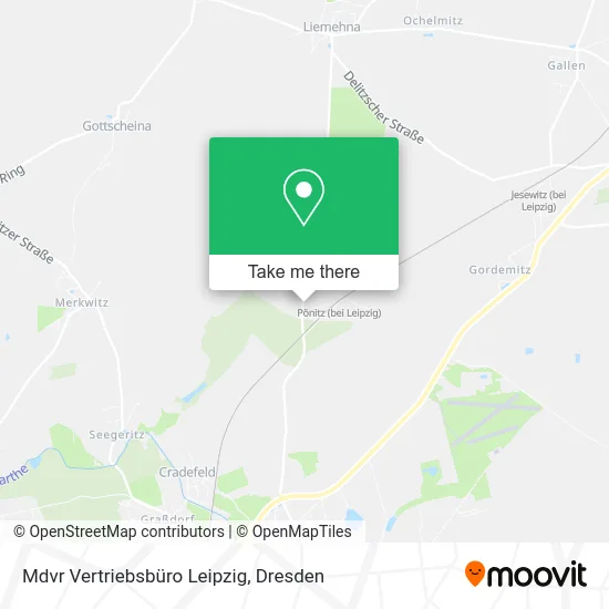 Карта Mdvr Vertriebsbüro Leipzig