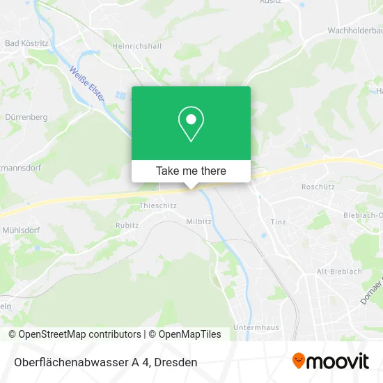 Карта Oberflächenabwasser A 4
