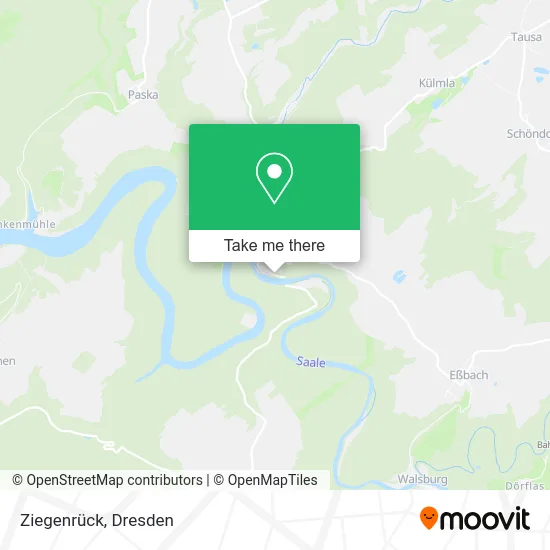 Карта Ziegenrück