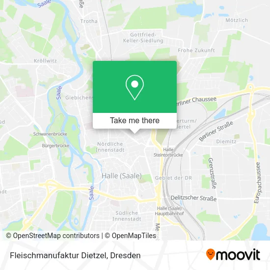 Карта Fleischmanufaktur Dietzel