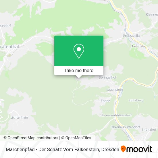 Карта Märchenpfad - Der Schatz Vom Falkenstein