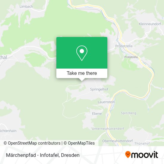 Карта Märchenpfad - Infotafel