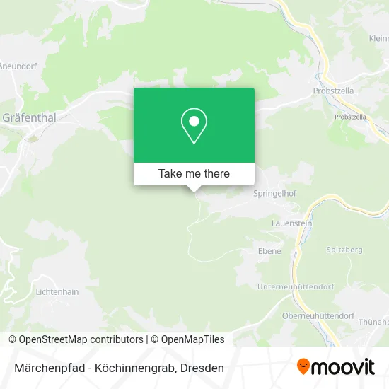 Карта Märchenpfad - Köchinnengrab