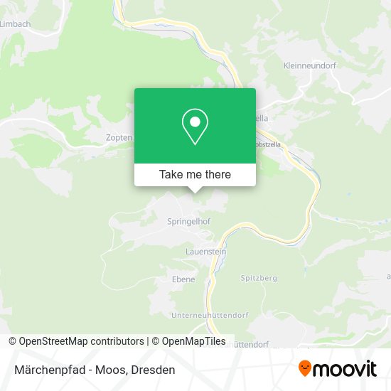 Карта Märchenpfad - Moos