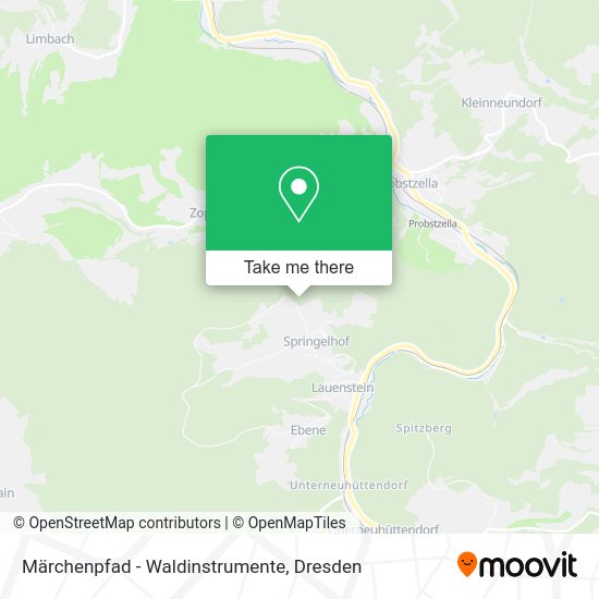 Карта Märchenpfad - Waldinstrumente