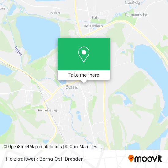 Карта Heizkraftwerk Borna-Ost