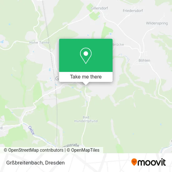Карта Grßbreitenbach