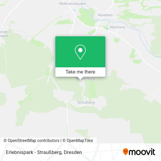 Карта Erlebnispark - Straußberg