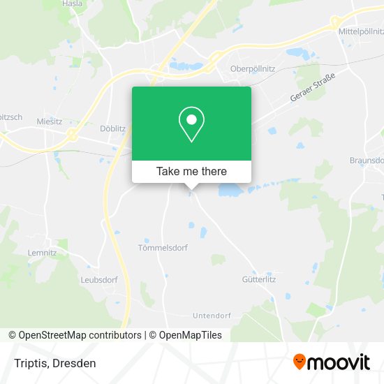 Карта Triptis