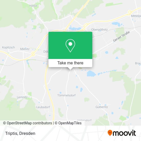Карта Triptis