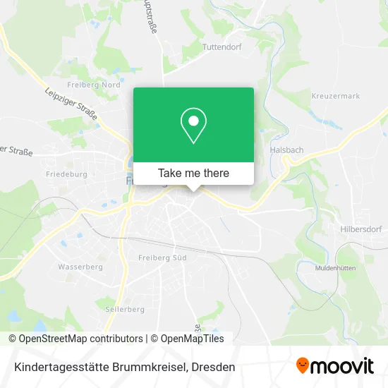 Карта Kindertagesstätte Brummkreisel
