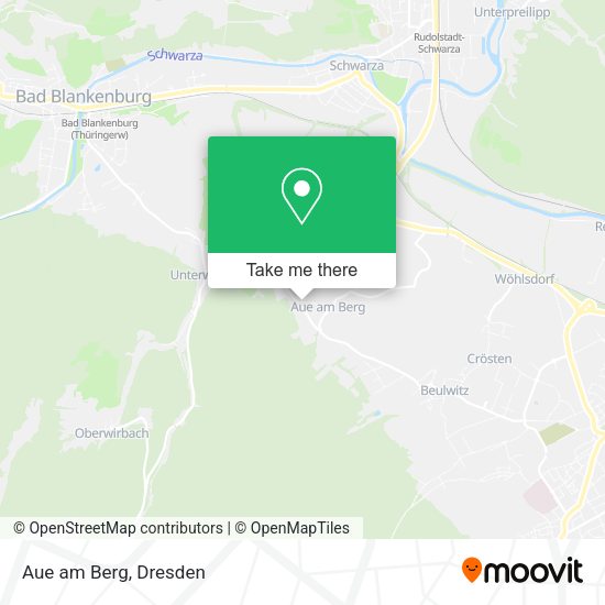 Карта Aue am Berg