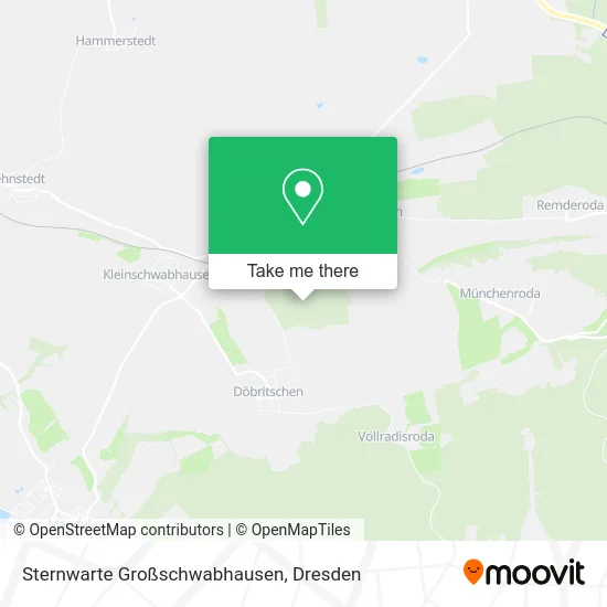 Карта Sternwarte Großschwabhausen