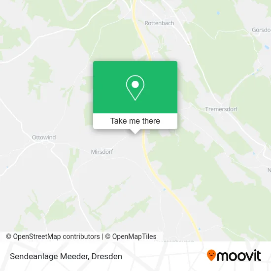 Sendeanlage Meeder map
