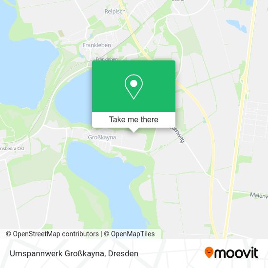 Карта Umspannwerk Großkayna