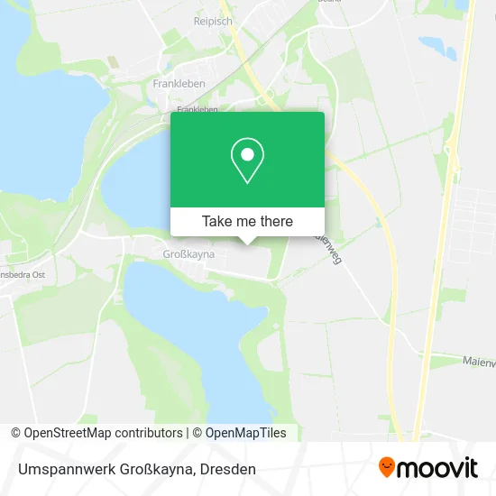 Карта Umspannwerk Großkayna