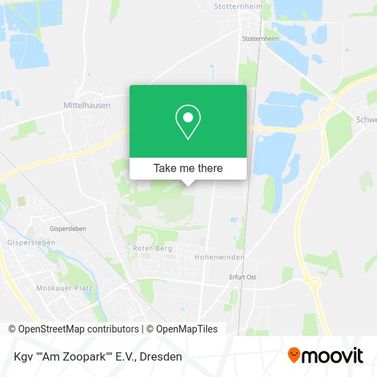 Карта Kgv ""Am Zoopark"" E.V.