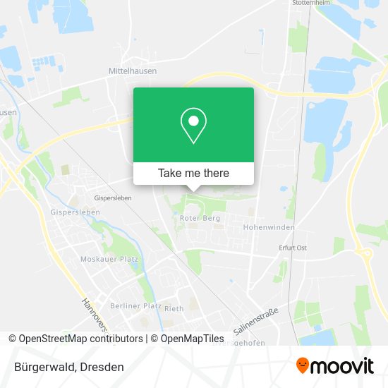 Карта Bürgerwald