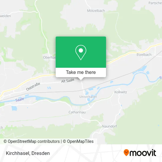 Карта Kirchhasel