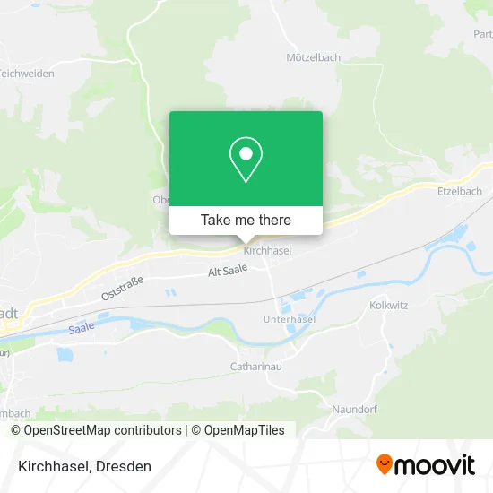 Карта Kirchhasel