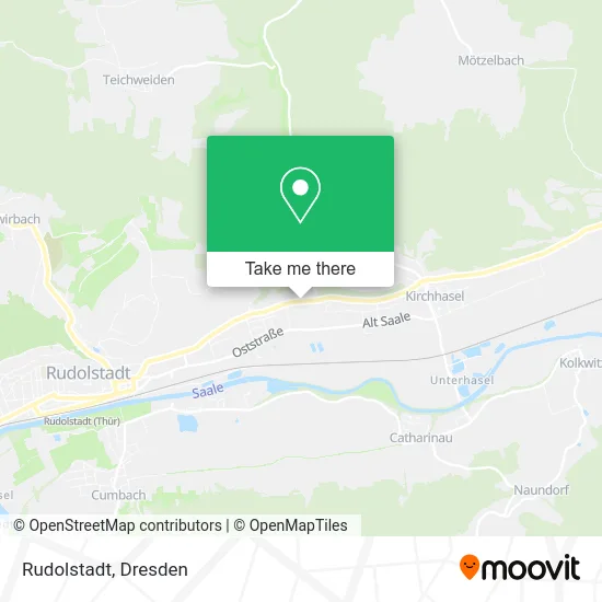 Карта Rudolstadt