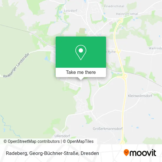 Radeberg, Georg-Büchner-Straße map