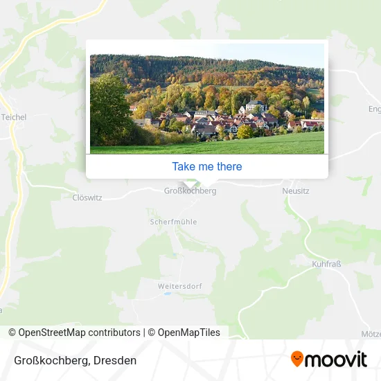 Карта Großkochberg