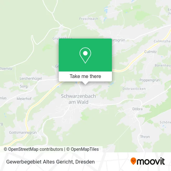 Карта Gewerbegebiet Altes Gericht