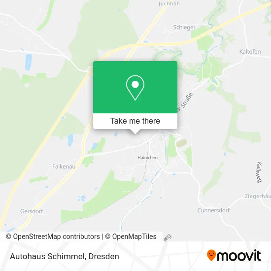 Карта Autohaus Schimmel