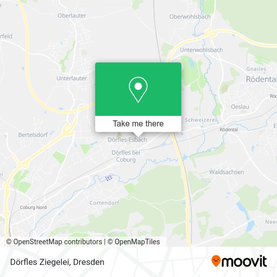 Карта Dörfles Ziegelei