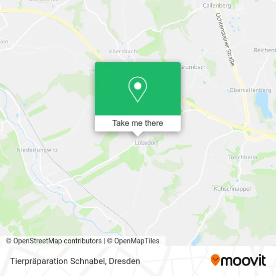 Карта Tierpräparation Schnabel