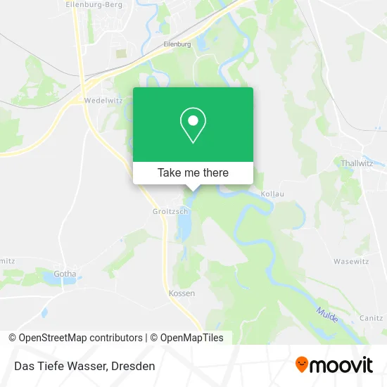 Карта Das Tiefe Wasser