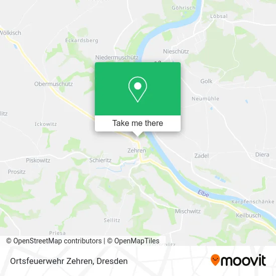 Карта Ortsfeuerwehr Zehren