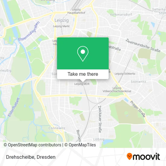 Карта Drehscheibe