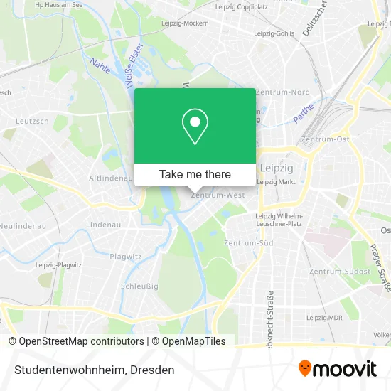 Studentenwohnheim map