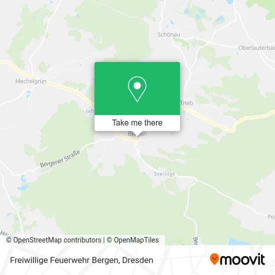Карта Freiwillige Feuerwehr Bergen