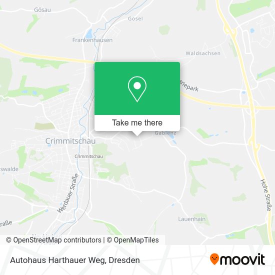 Карта Autohaus Harthauer Weg