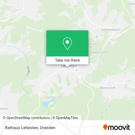 Rathaus Lehesten map