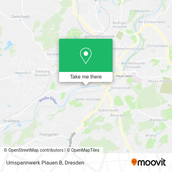 Карта Umspannwerk Plauen B
