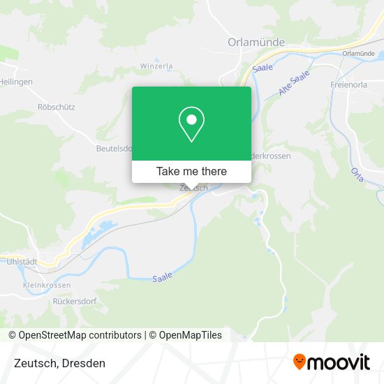 Карта Zeutsch