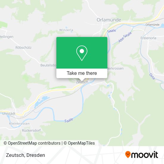 Карта Zeutsch