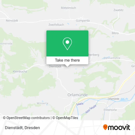 Карта Dienstädt