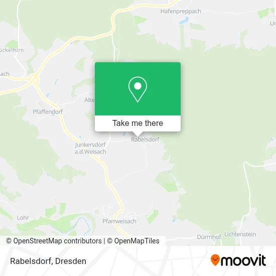 Rabelsdorf map