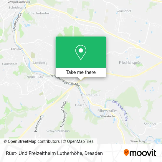 Карта Rüst- Und Freizeitheim Lutherhöhe