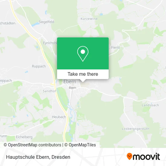 Карта Hauptschule Ebern